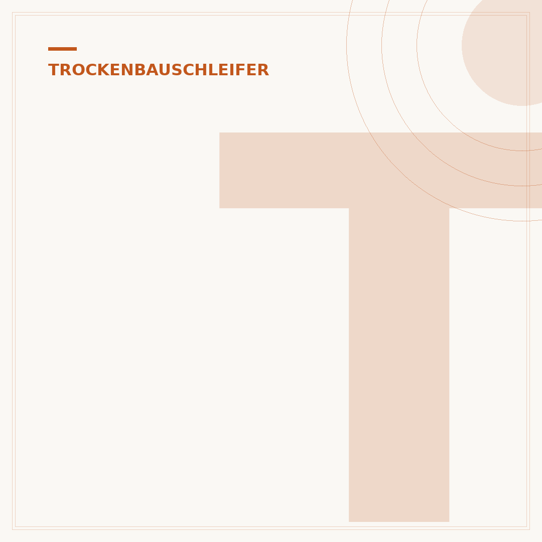 Trockenbauschleifer Hand: Auswahl, Anwendung und Wartung