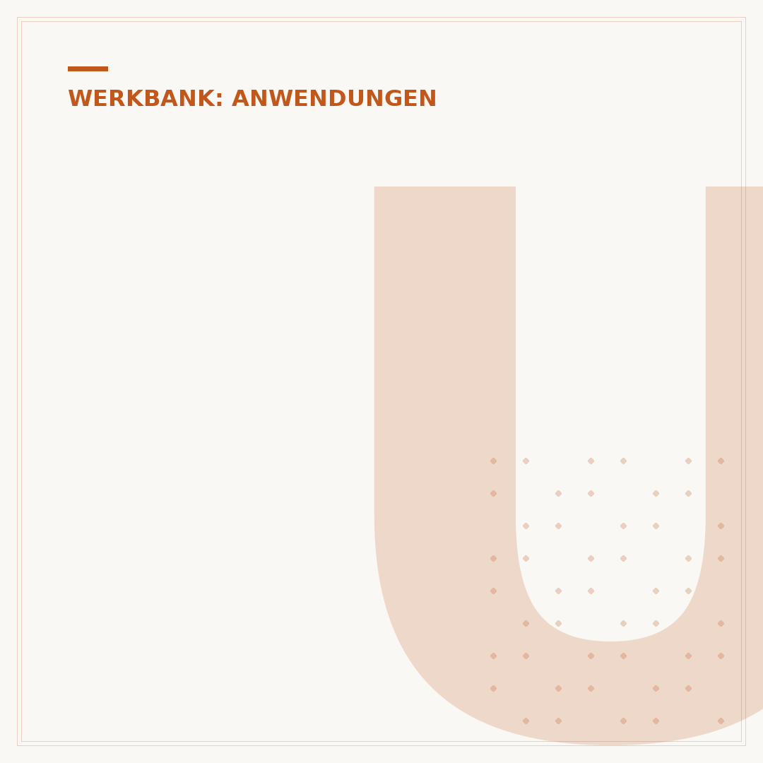 Unterschrank für Werkbank