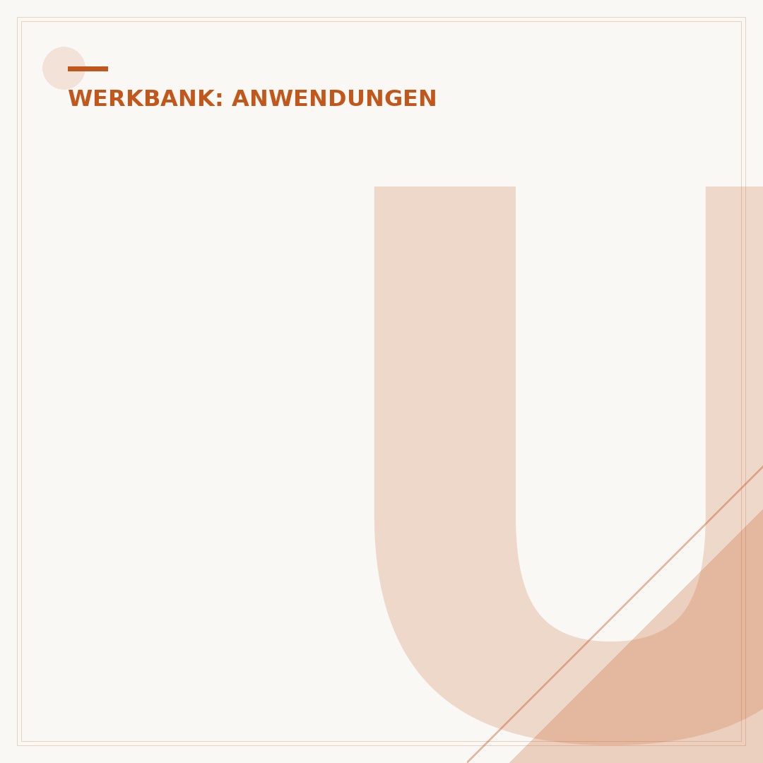 Unterschränke für Werkbank: Lagerung optimieren
