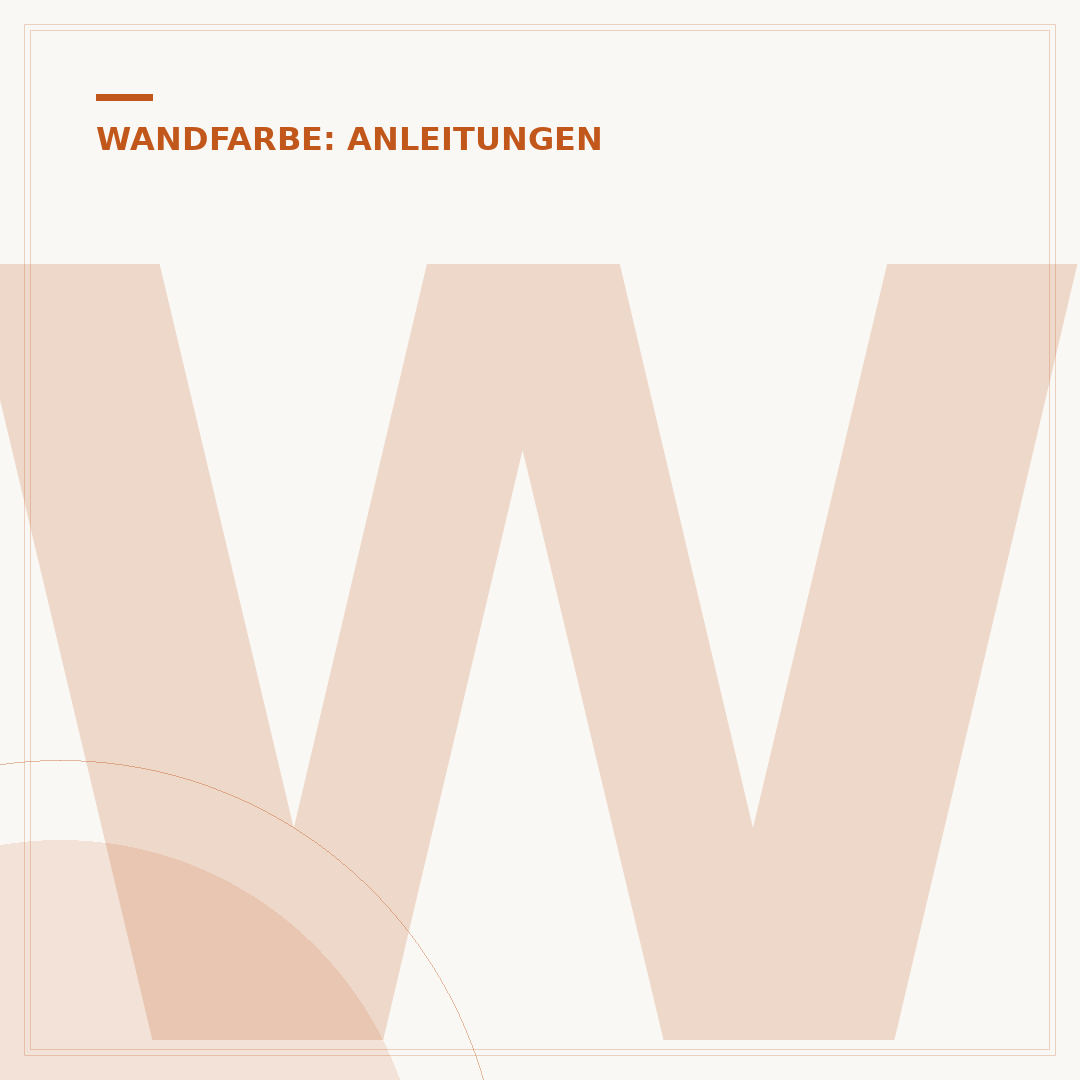 Wand farbig streichen: Materialien, Methode & Meistertipps