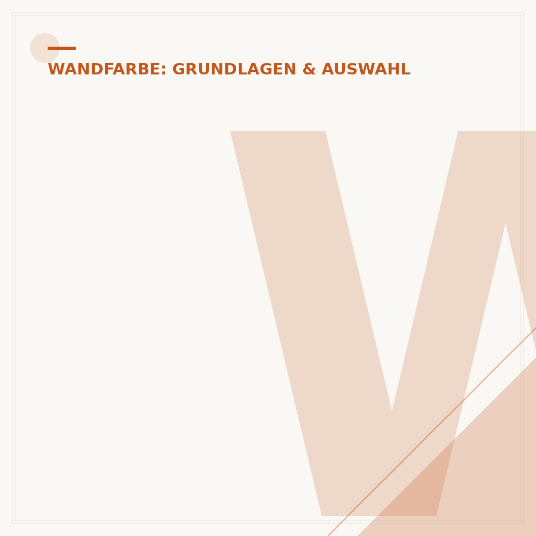 Wandfarbe bestellen