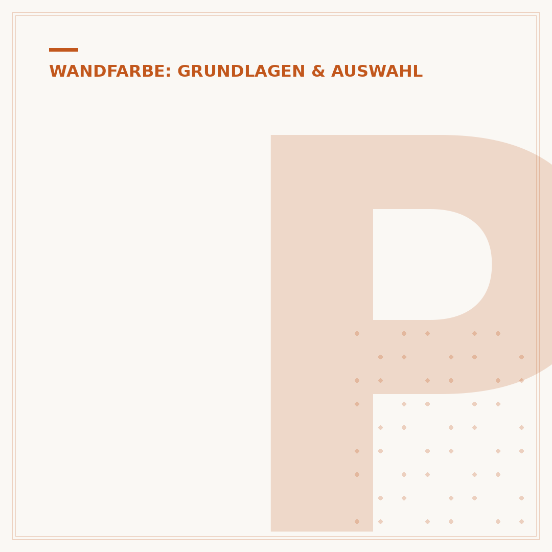 Pinsel für Wandfarbe anfeuchten