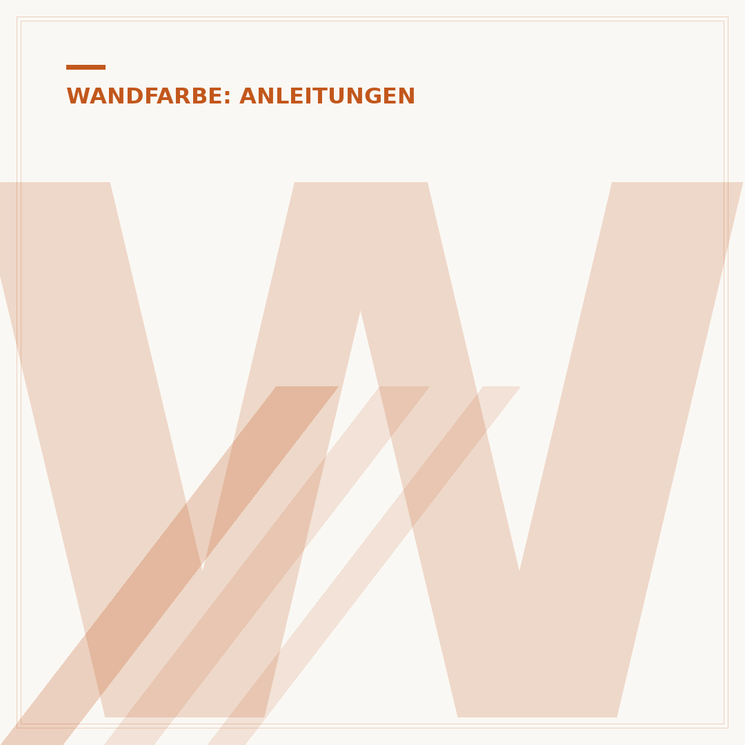 Wandfarbe selber mischen