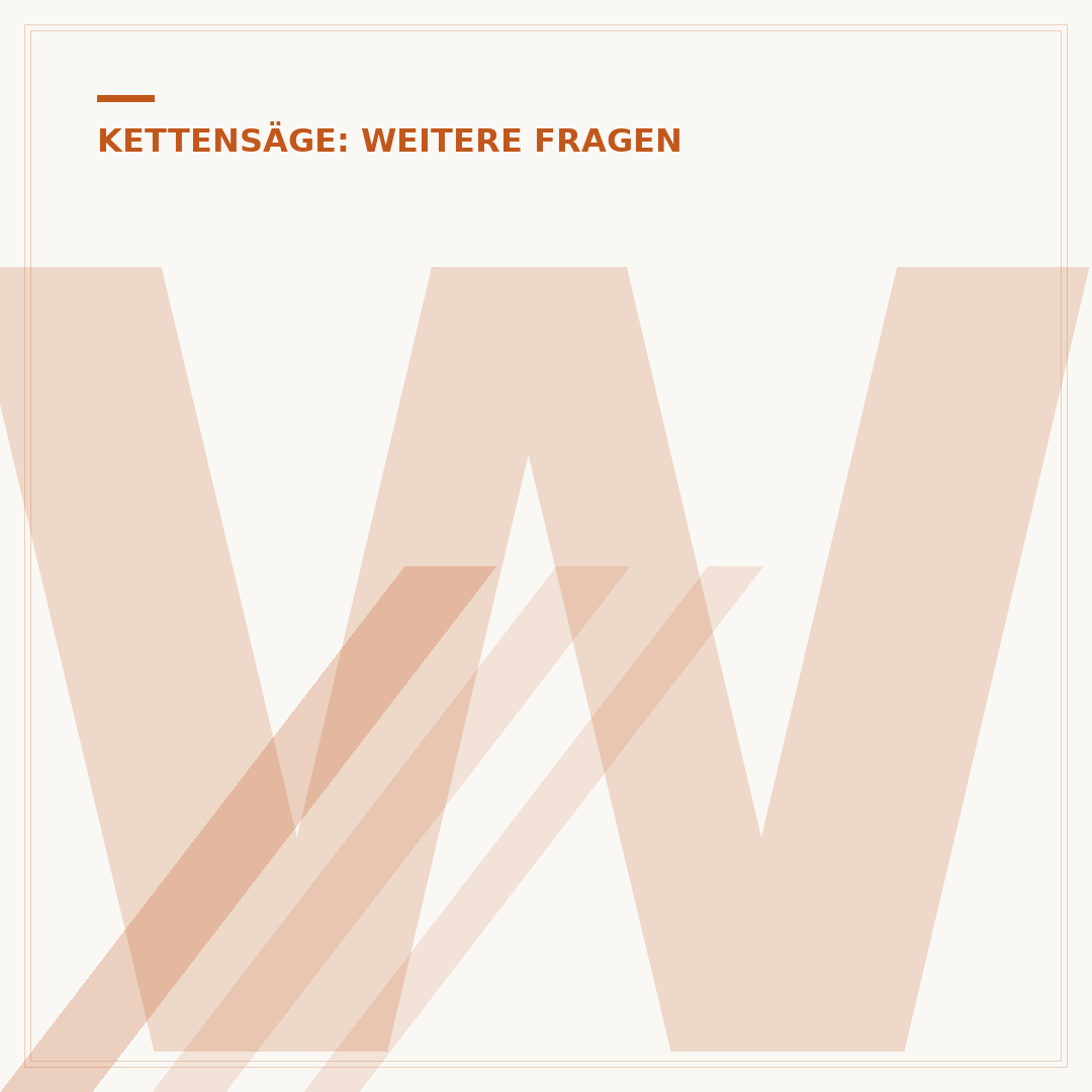 Wann Kettensäge Kette tauschen: Anzeichen & Intervalle