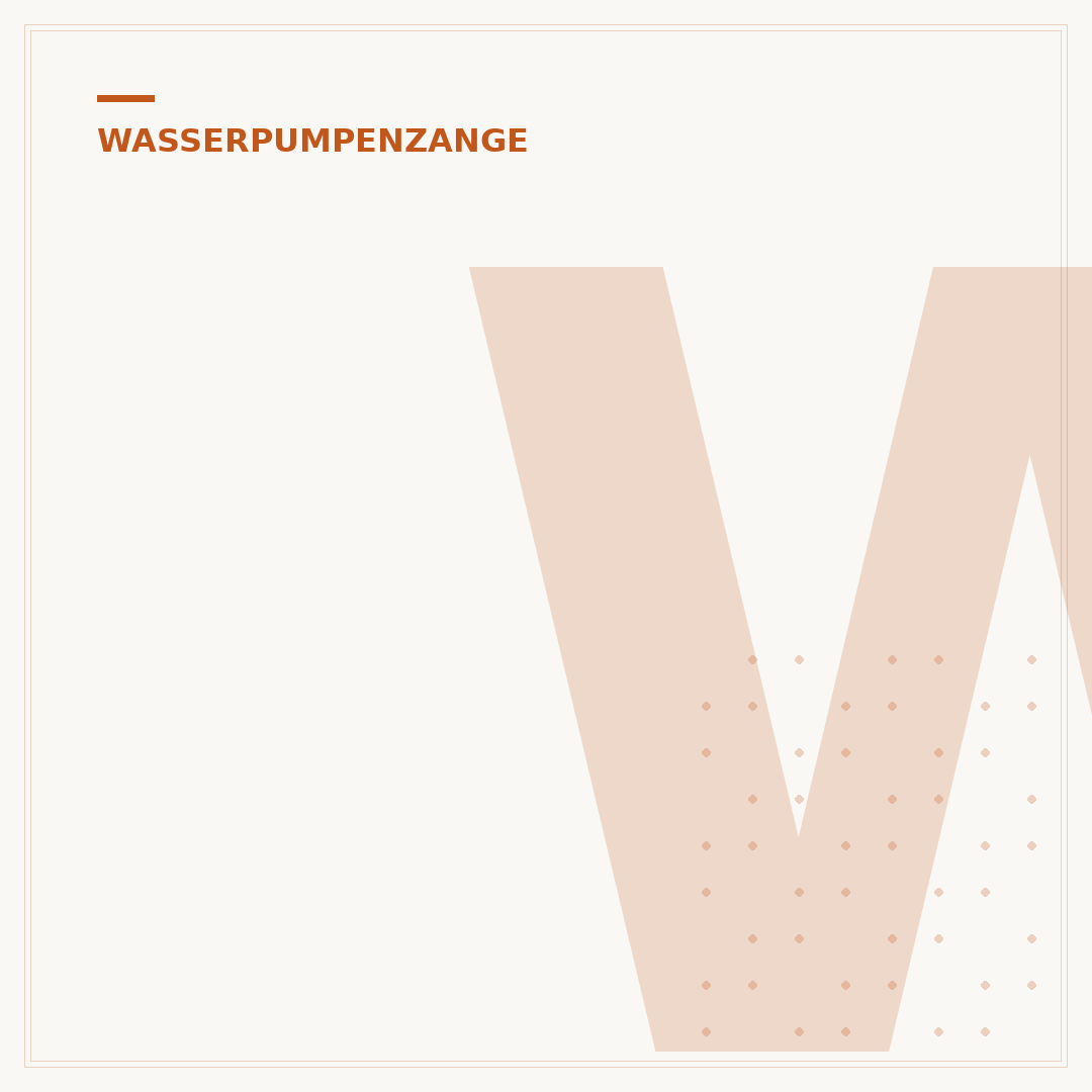 Wasserpumpenzange auf Englisch