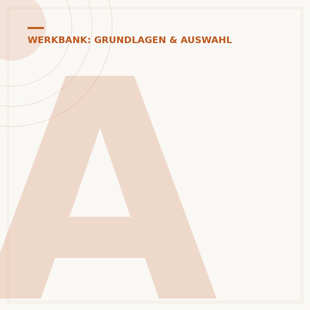Abnehmbare Arbeitsplatte der Werkbank