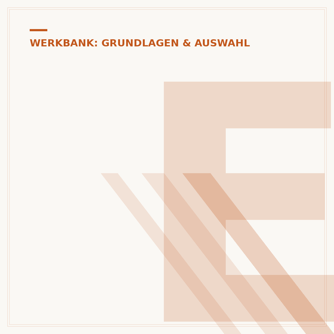 Elektrisch höhenverstellbare Werkbank