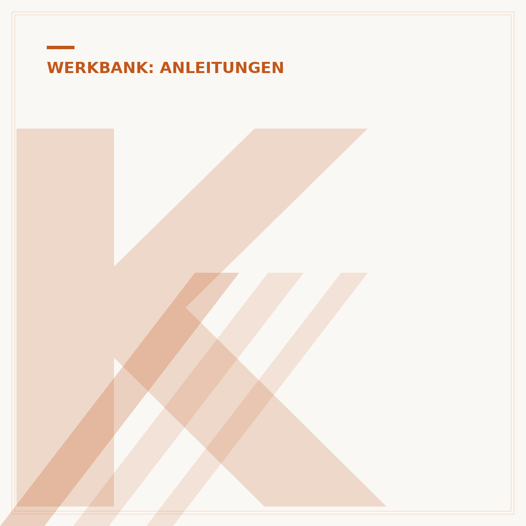 Klappbare Werkbank selber bauen