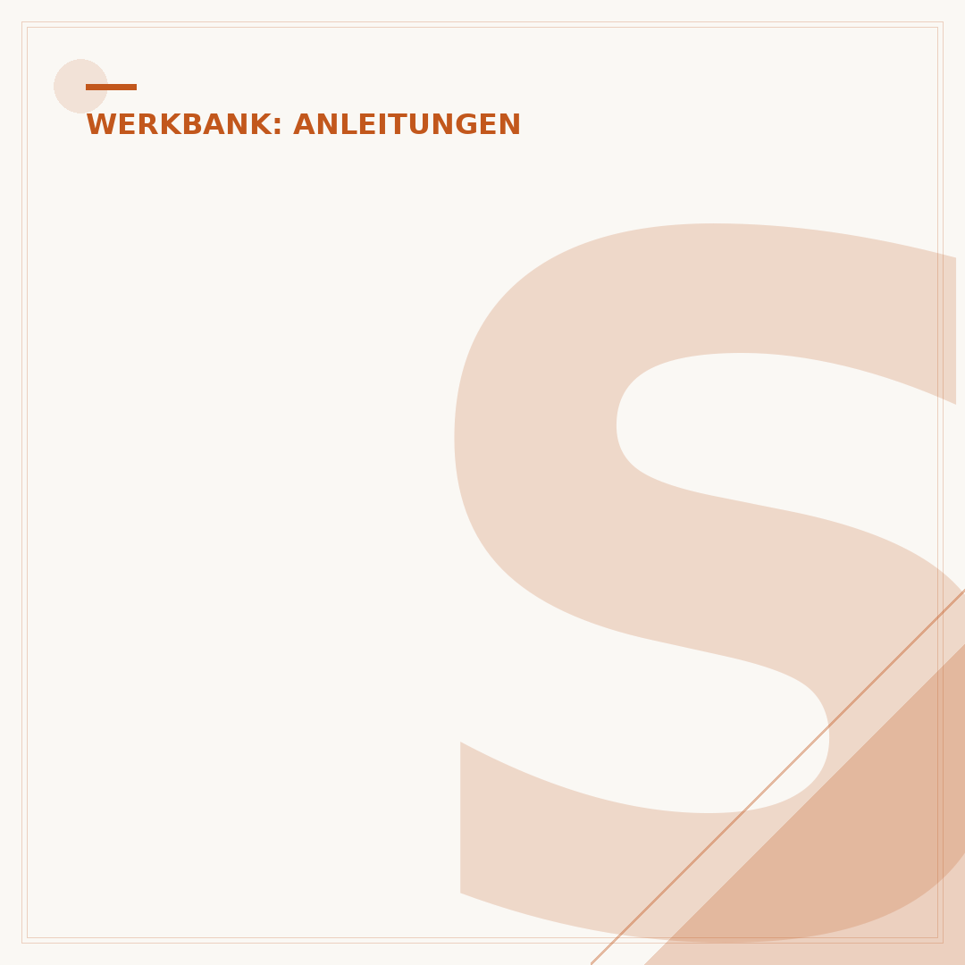 Schienen der Werkbank-Schubladen wechseln