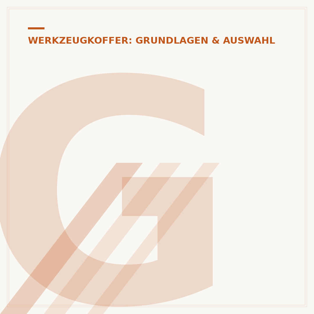 Günstiger Werkzeugkoffer