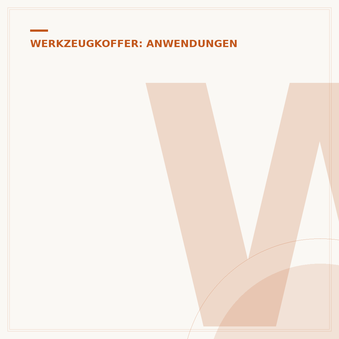 Werkzeugkoffer für den Haushalt