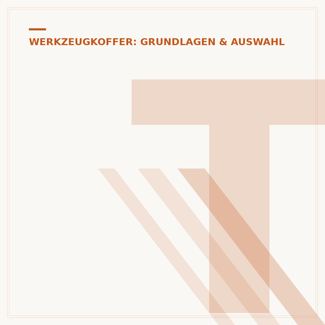 Trennwände im Werkzeugkoffer neu anordnen