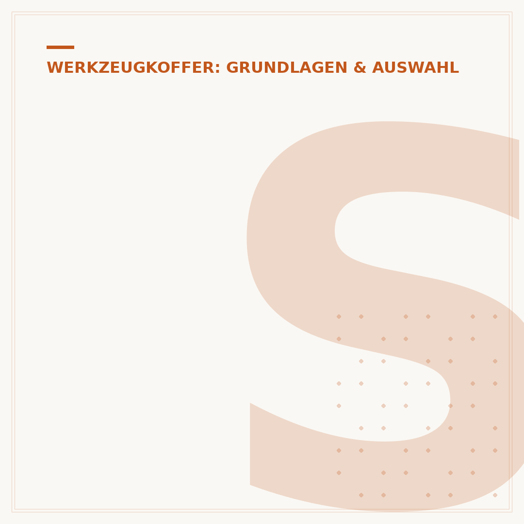 Standfestigkeit des Werkzeugrucksack-Bodens