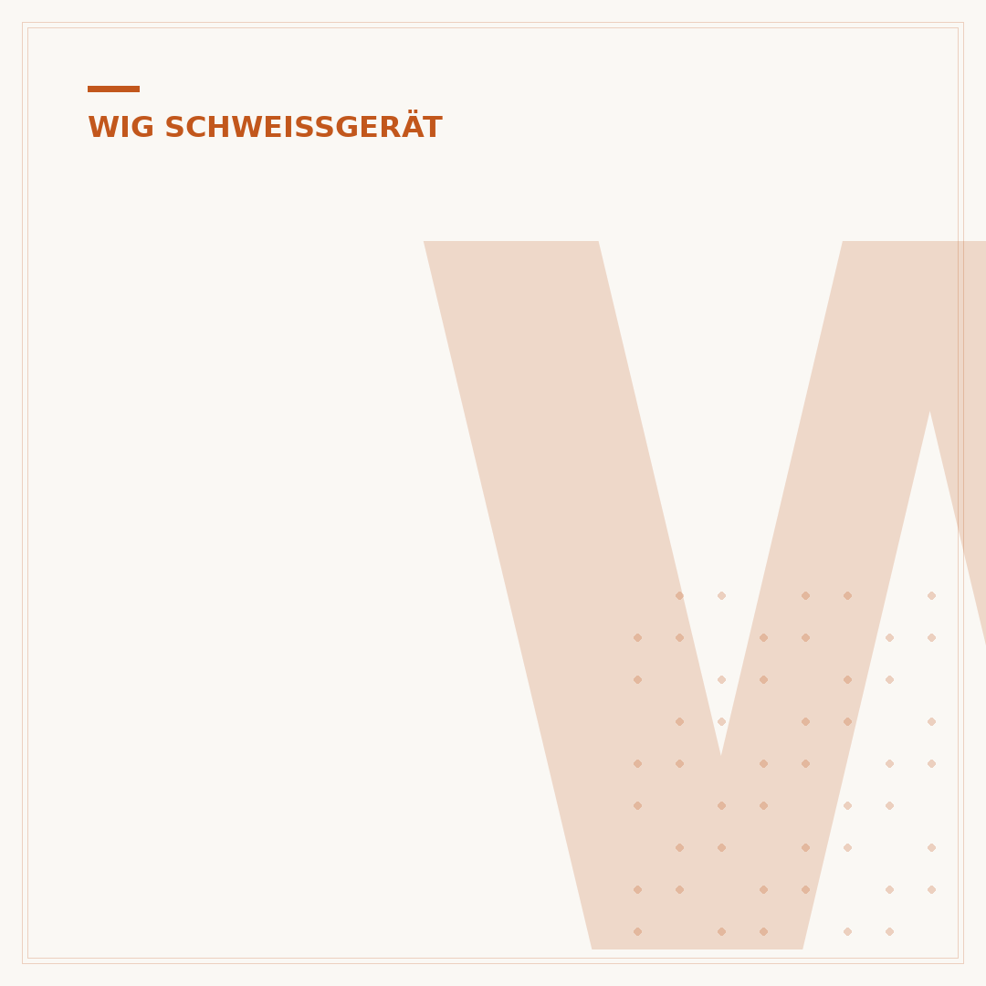 WIG Schweißgerät: Auswahl, Anwendung & Optimierung