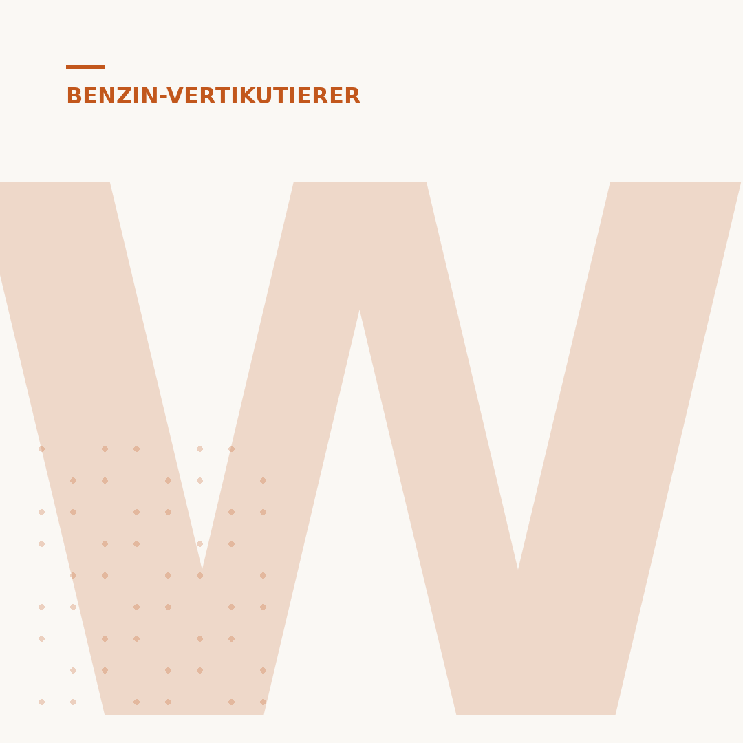 Wolf Benzin-Vertikutierer