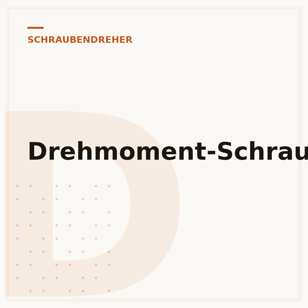 Drehmoment-Schraubendreher