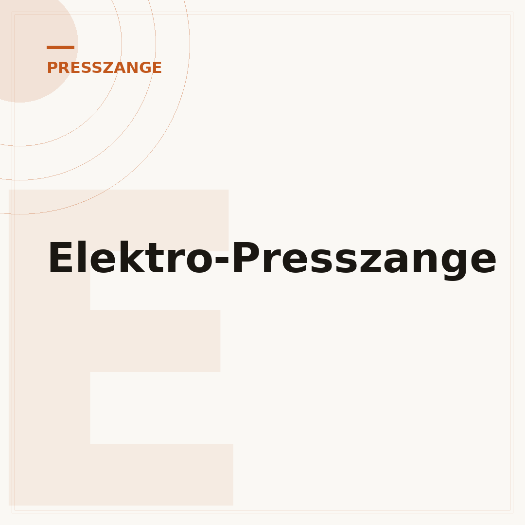 Elektro-Presszange