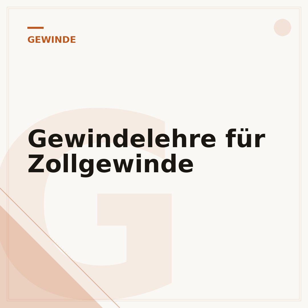 Gewindelehre für Zollgewinde