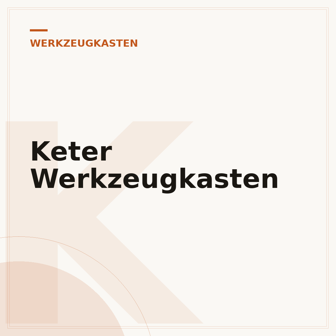 Keter Werkzeugkasten