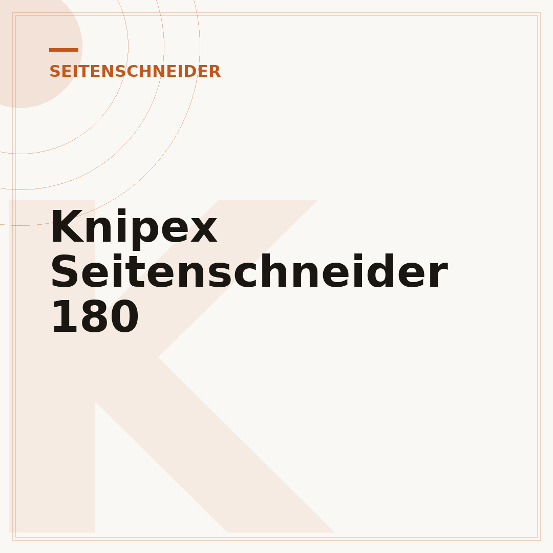 Knipex Seitenschneider 180