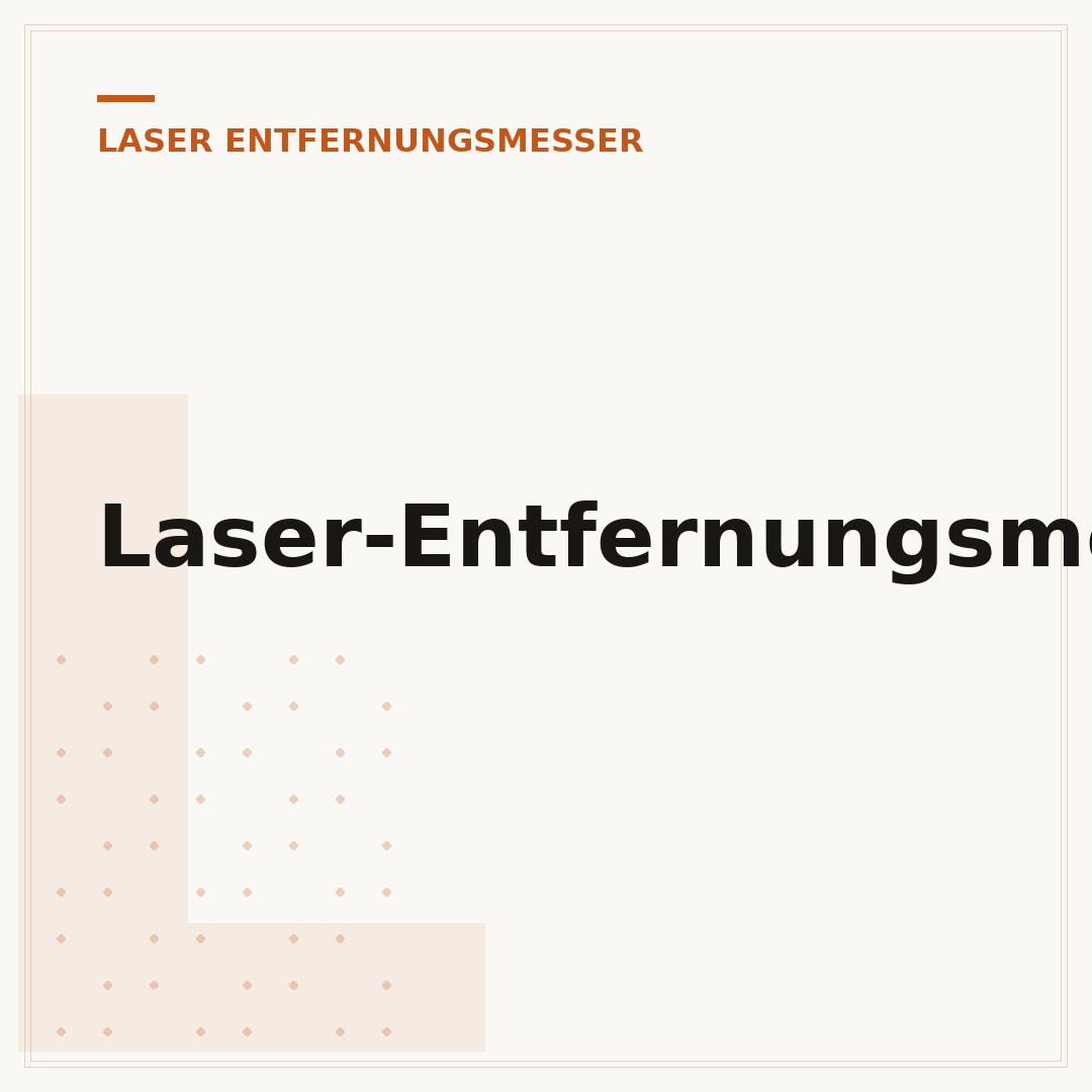 Laser-Entfernungsmesser
