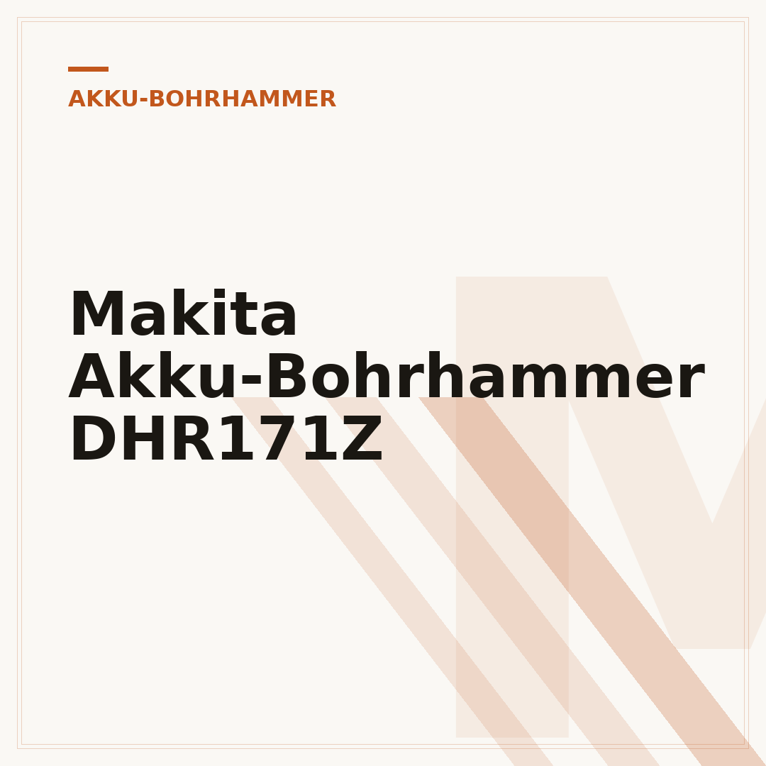 Makita Akku-Bohrhammer DHR171Z