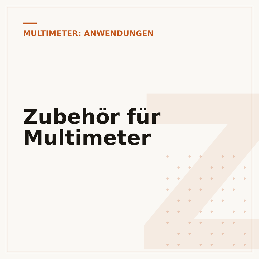 Zubehör für Multimeter