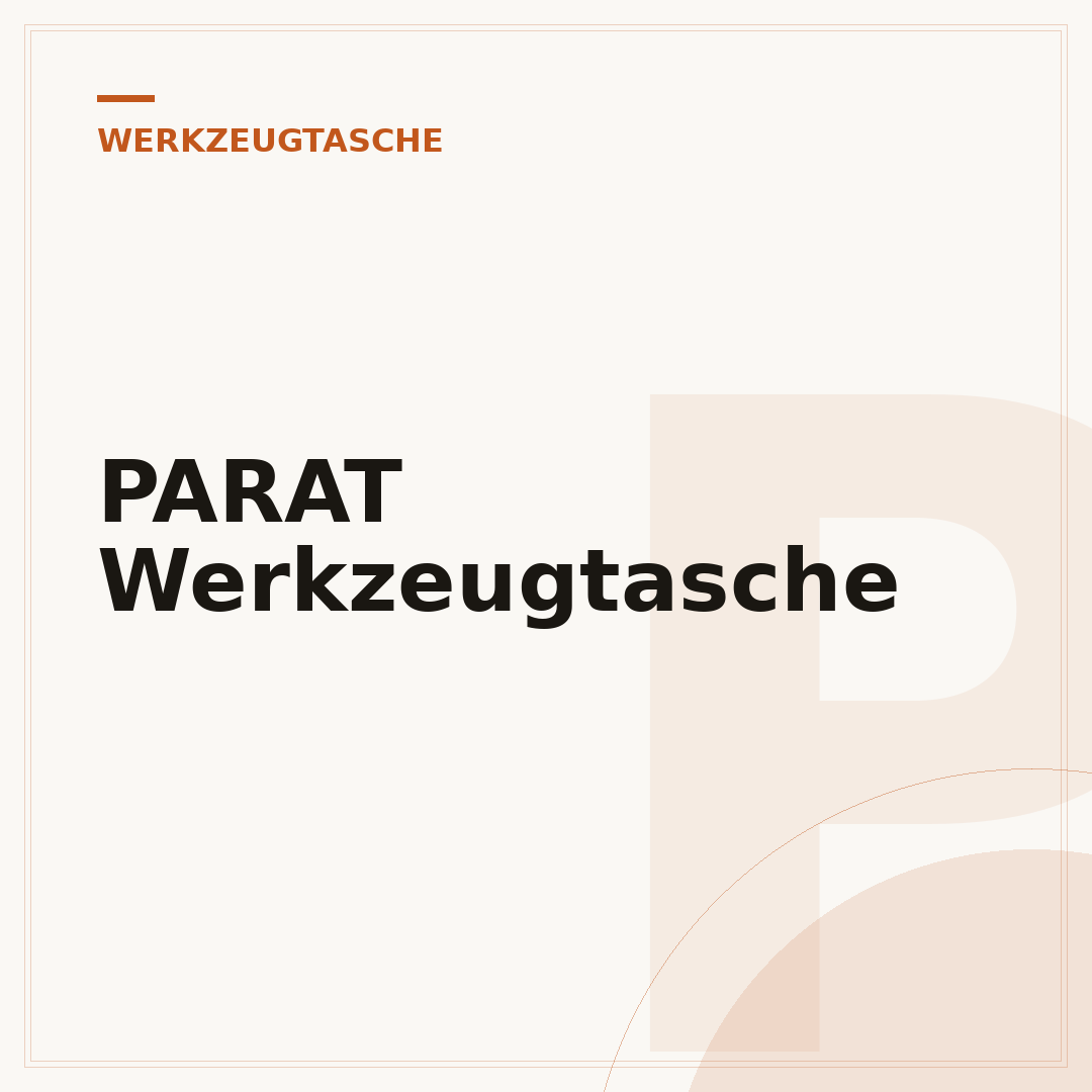 PARAT Werkzeugtasche