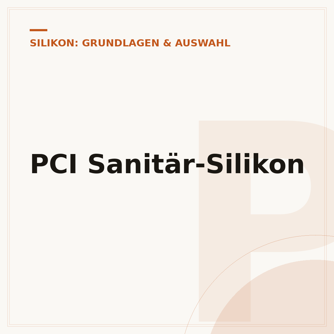 PCI Sanitär-Silikon