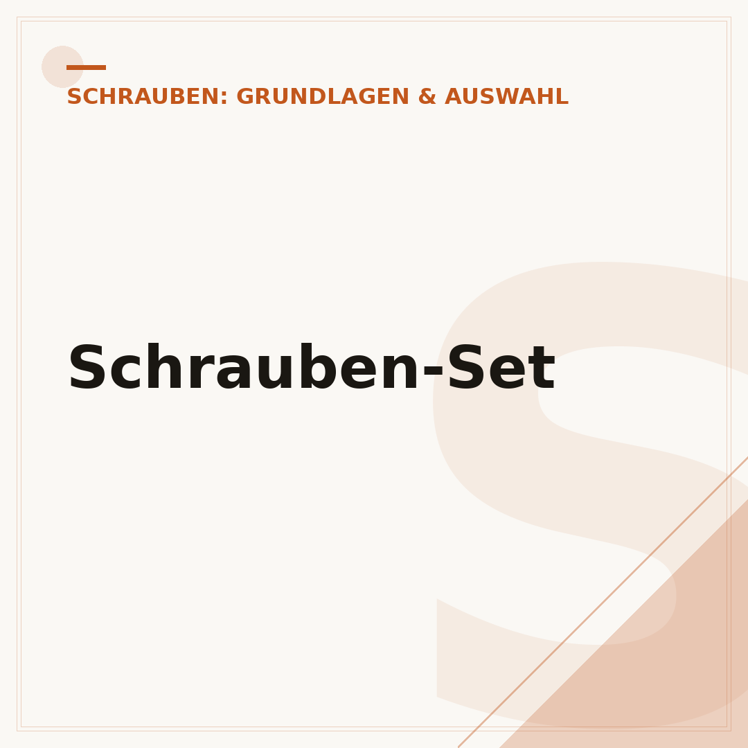 Schrauben-Set