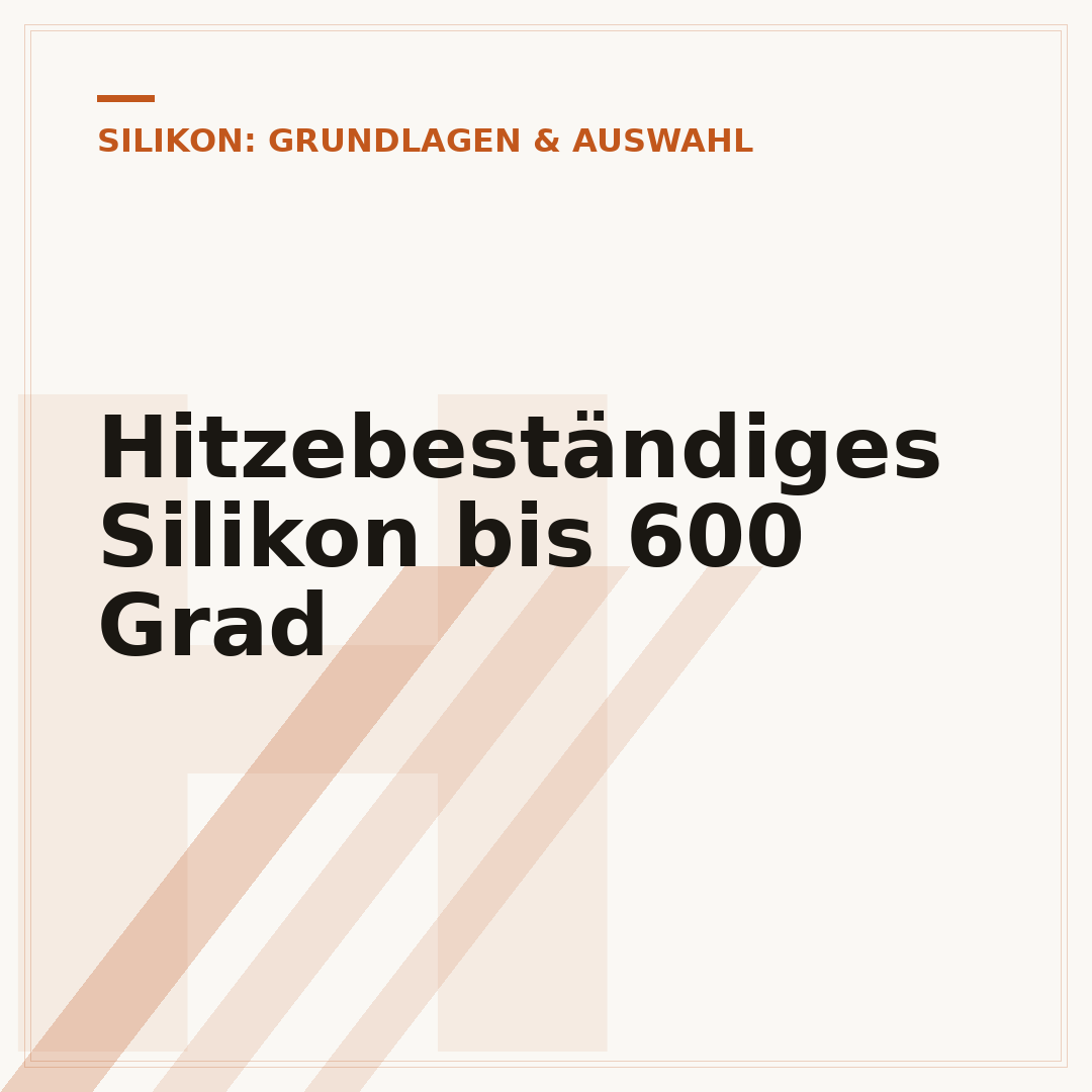 Hitzebeständiges Silikon bis 600 Grad