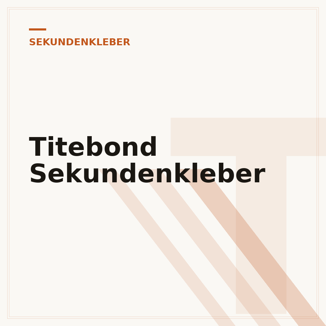 Titebond Sekundenkleber