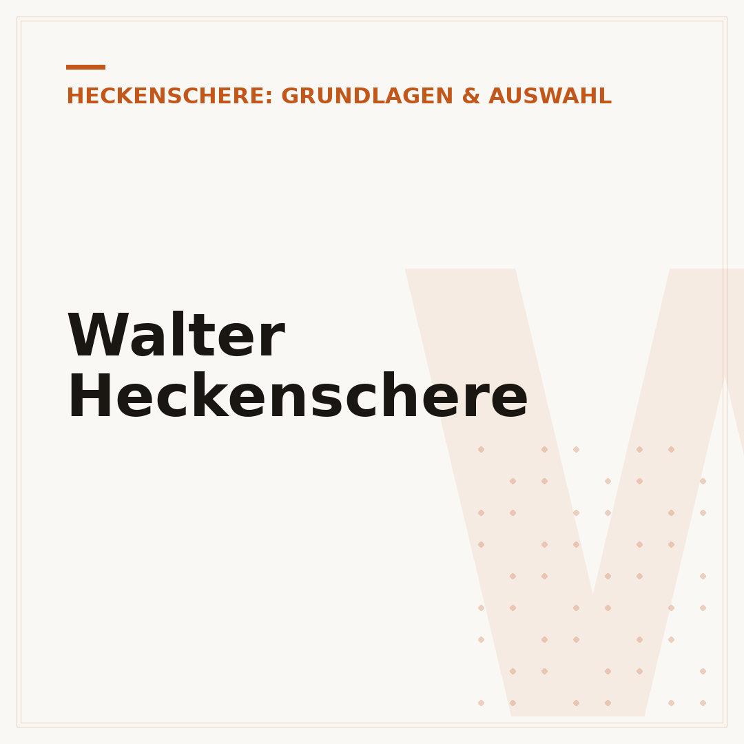 Walter Heckenschere