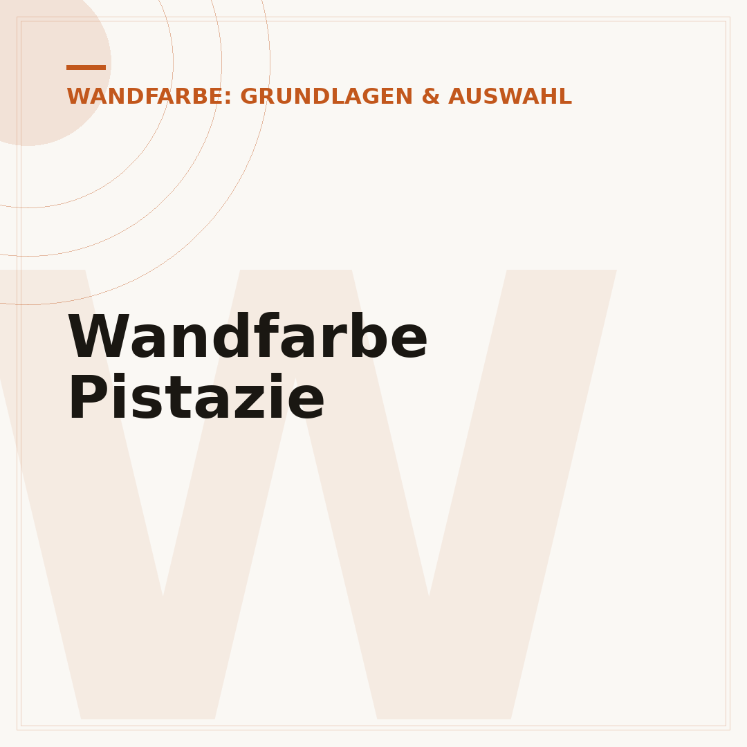 Wandfarbe Pistazie